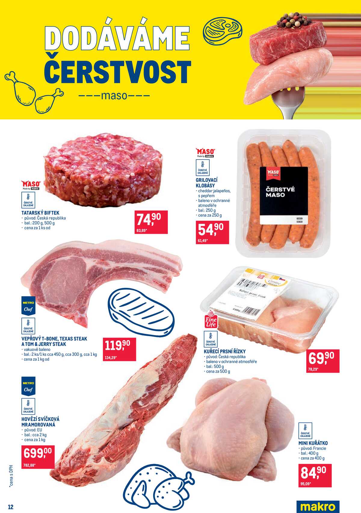 MAKRO Pro milovníky jídla do 11.8. strana 12