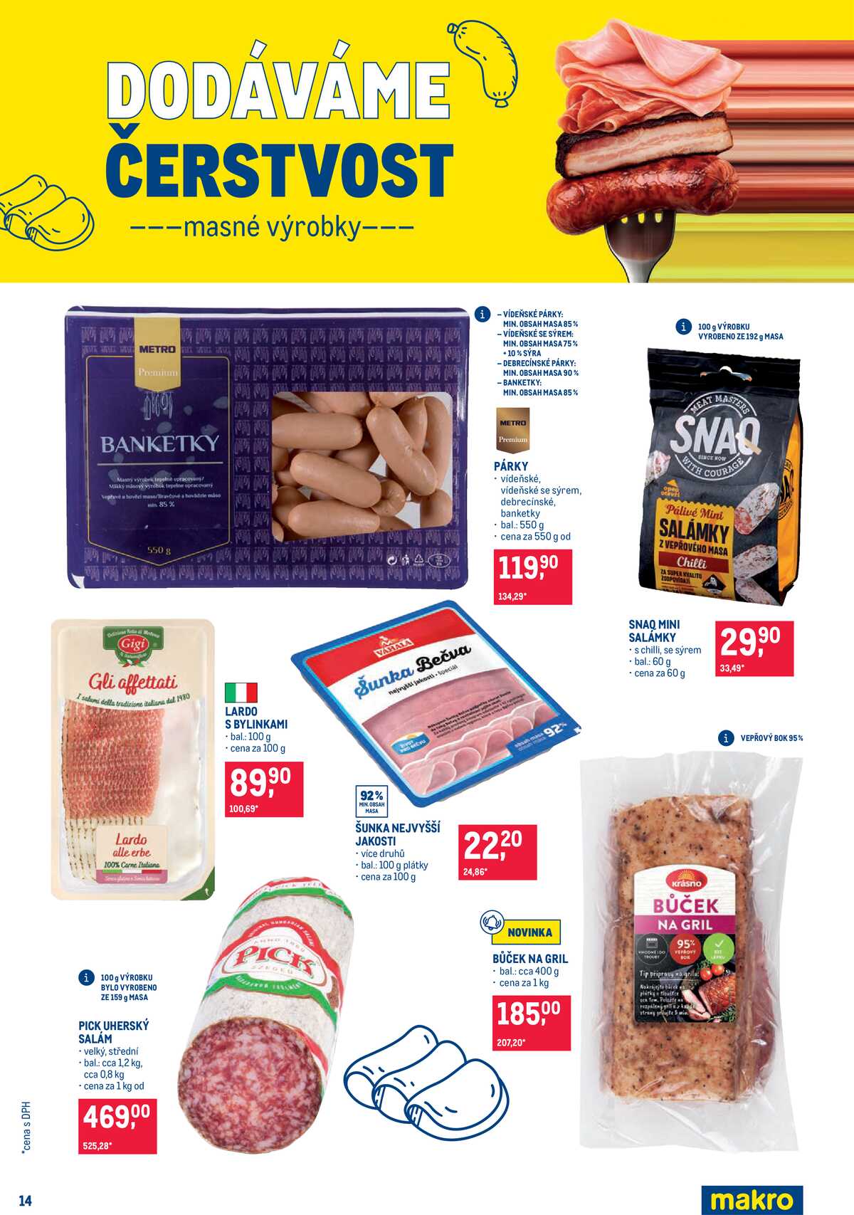 MAKRO Pro milovníky jídla do 11.8. strana 14