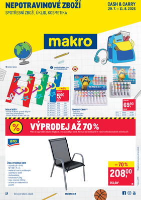 MAKRO Nepotravinové zboží do 11.8.