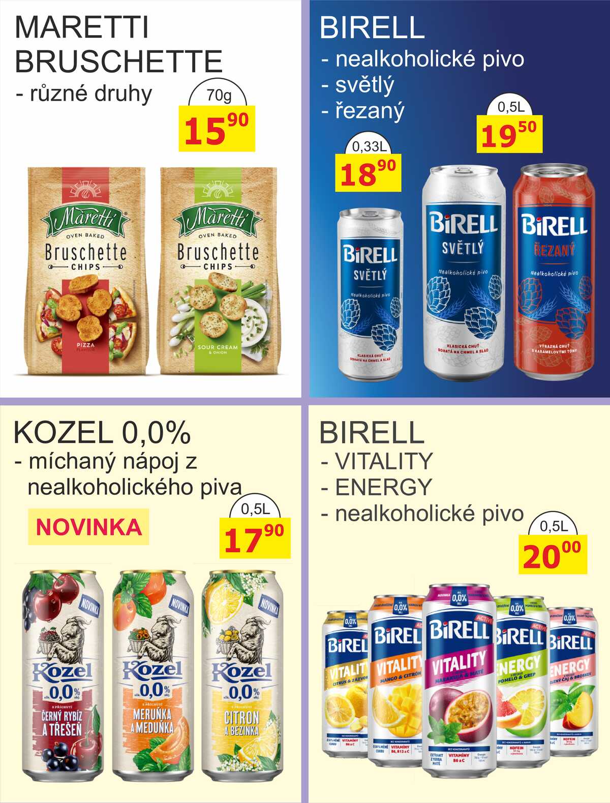 BENE Nápoje od 1.8. do 31.8.2026 strana 22