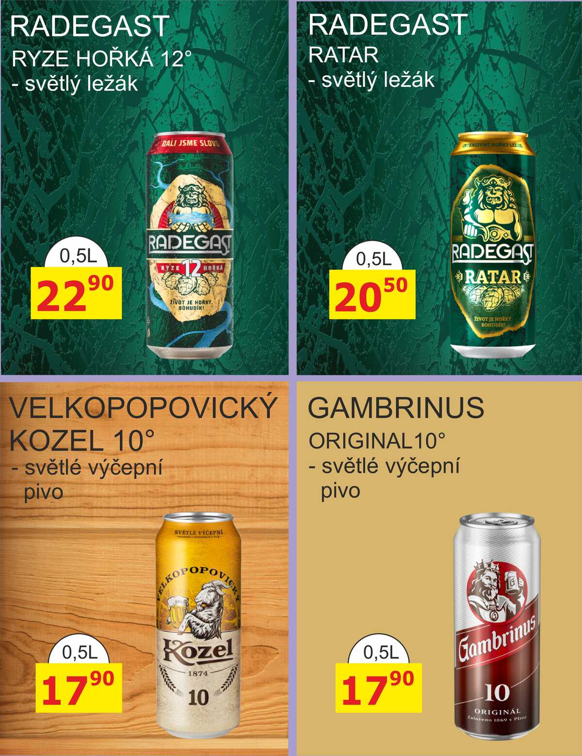 BENE Nápoje od 1.8. do 31.8.2026 strana 25