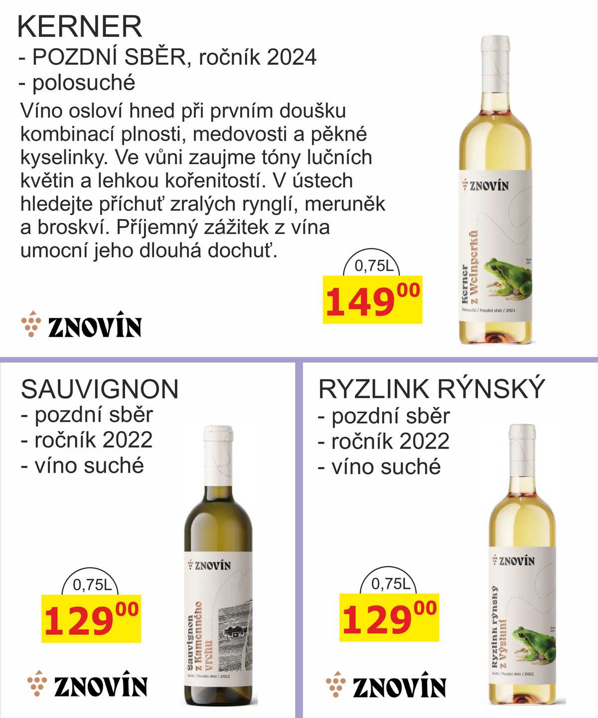 BENE Nápoje od 1.8. do 31.8.2026 strana 60