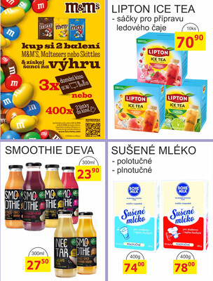 BENE Nápoje od 1.8. do 31.8.2026