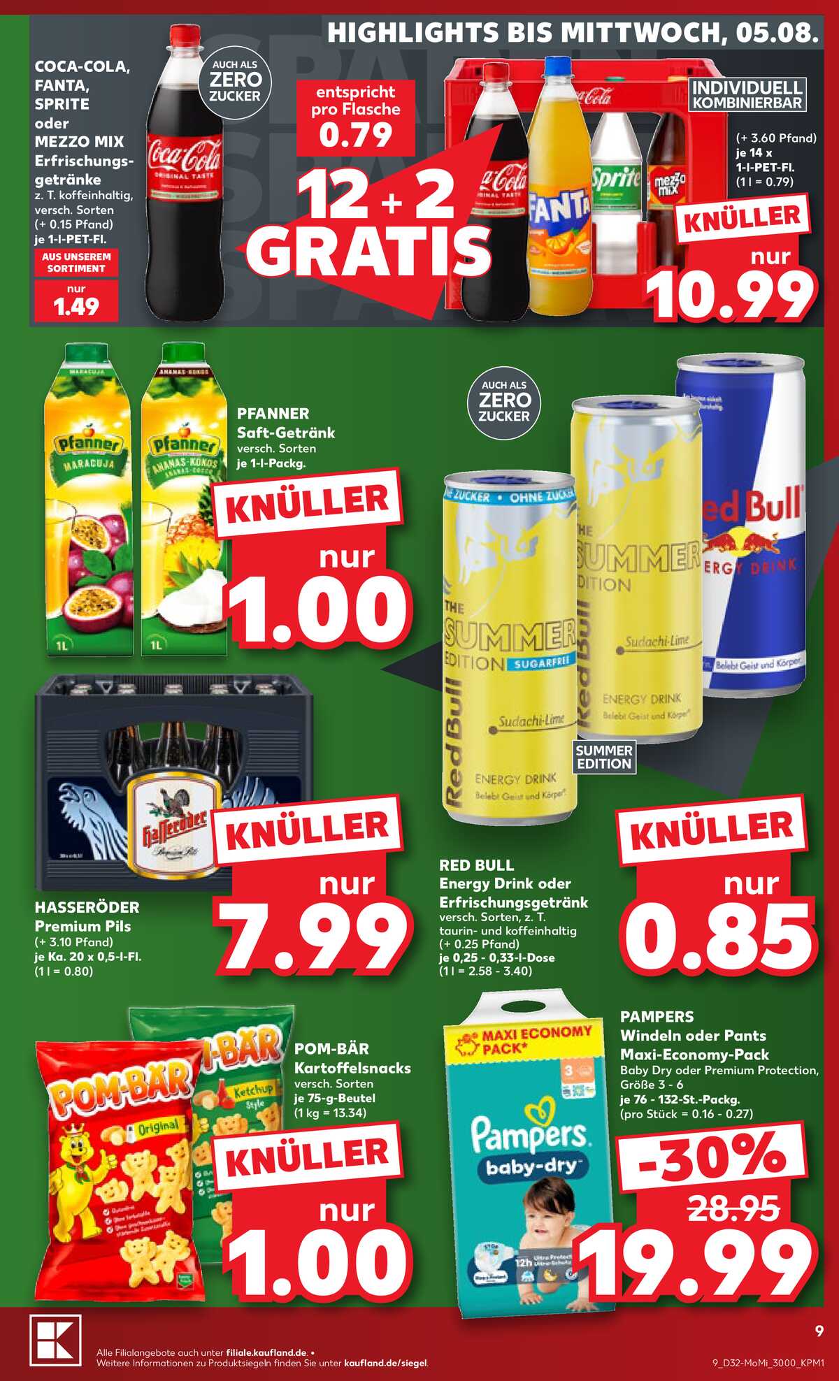 Leták Kaufland Německo 3.8.-5.8.2026 strana 9