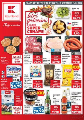 leták Kaufland
