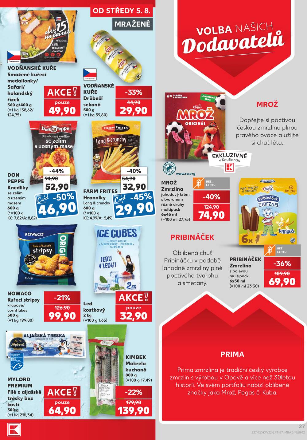 Kaufland 5.8. - 11.8. - Kaufland - Strakonice
