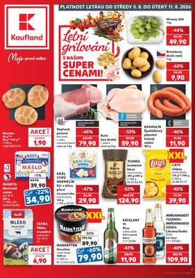 leták Kaufland