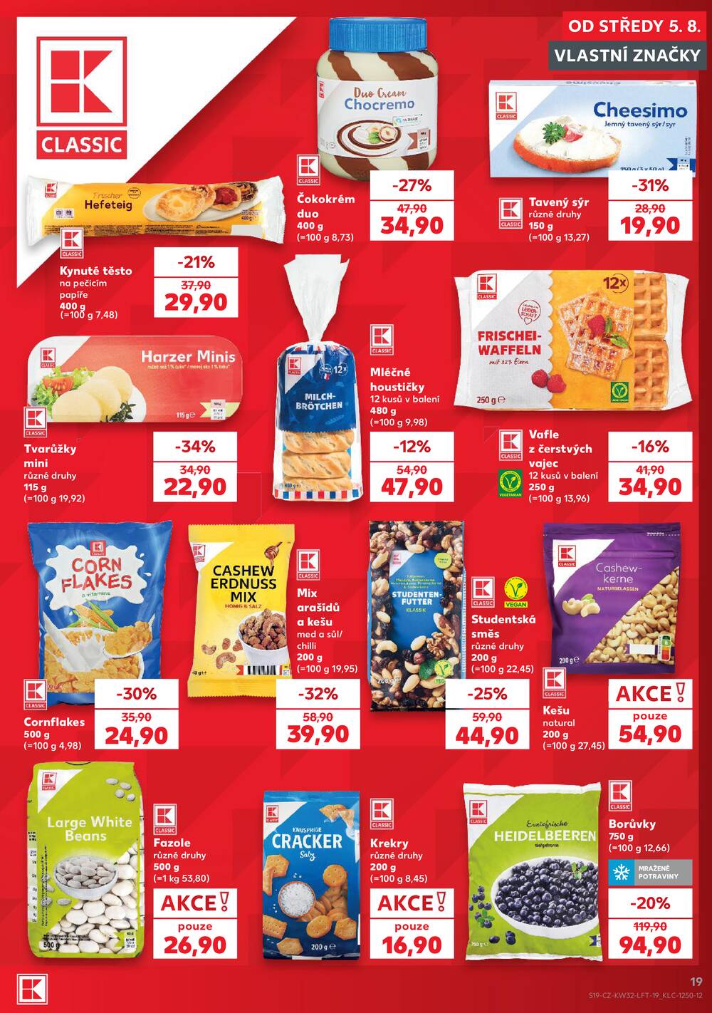 Leták Kaufland - Kaufland 5.8. - 11.8. - Kaufland - Žatec - strana 19 Leták Kaufland - Kaufland 5.8. - 11.8. - Kaufland - Žatec - strana 19