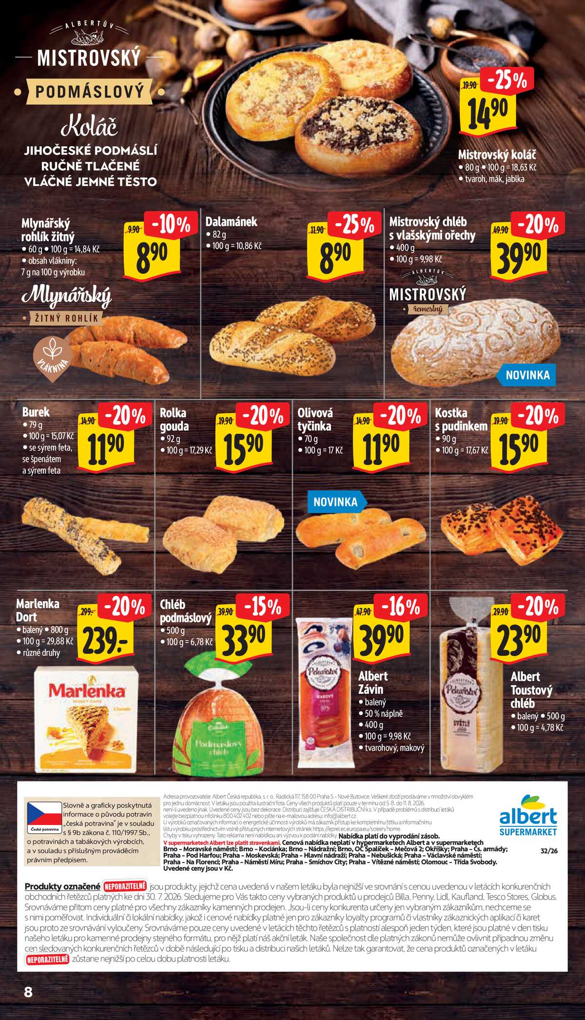 Albert Supermarket od 5.8. do 11.8.2026 strana 12