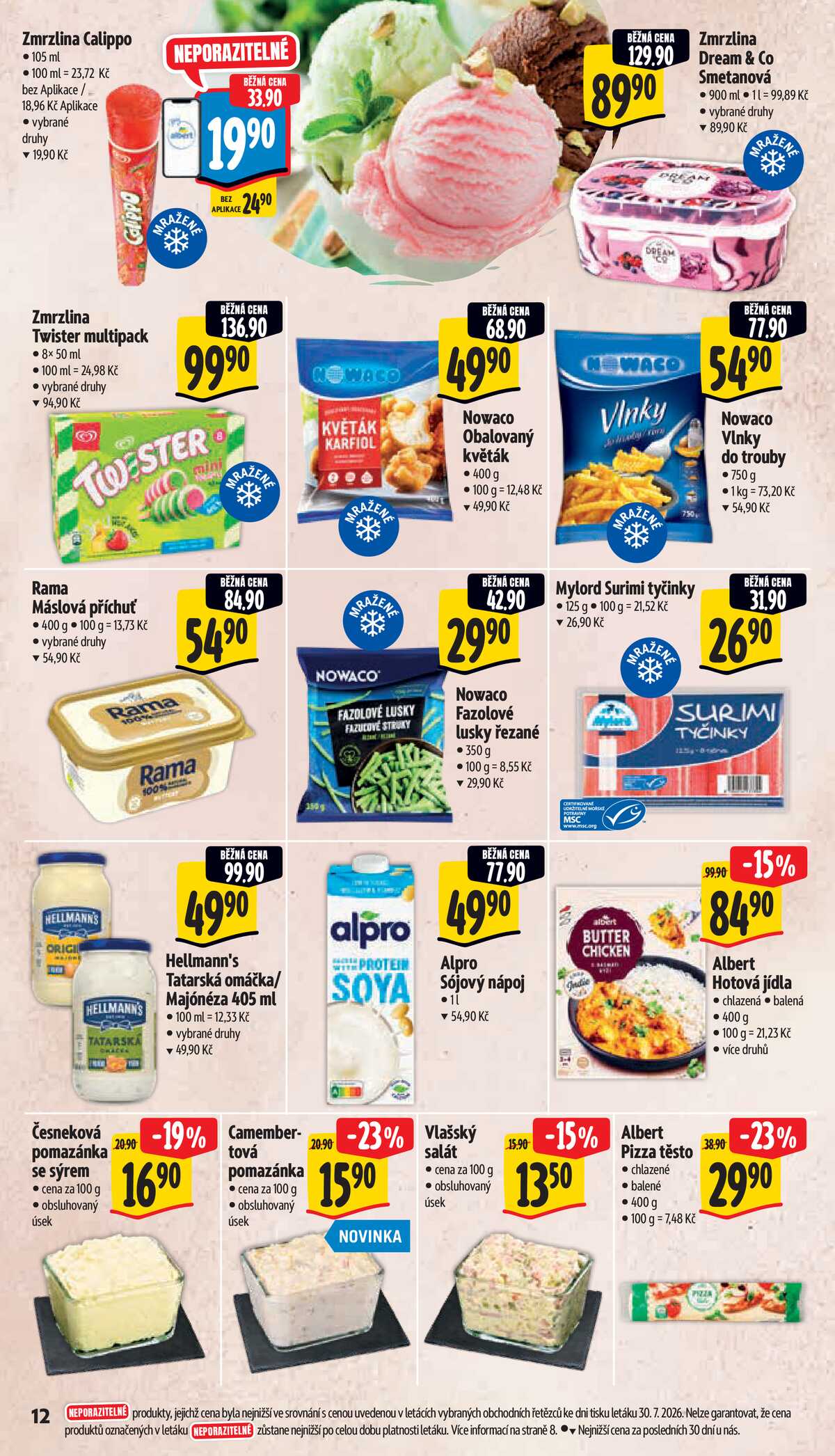 Albert Supermarket od 5.8. do 11.8.2026 strana 16