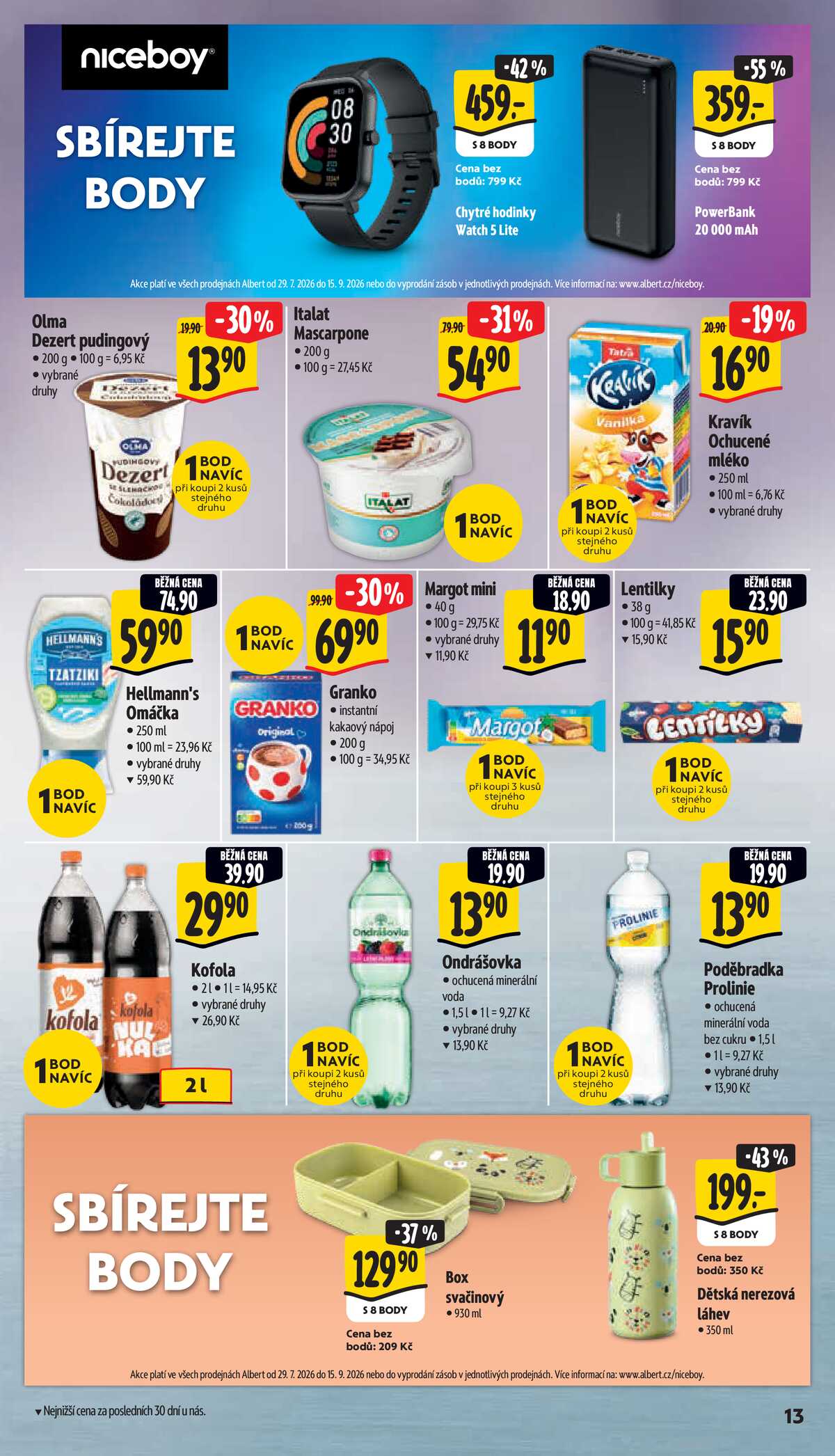 Albert Supermarket od 5.8. do 11.8.2026 strana 17