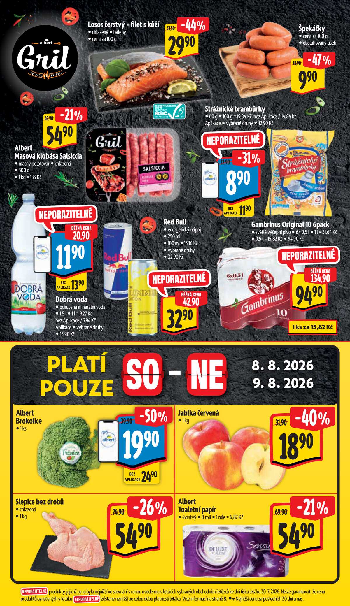 Albert Supermarket od 5.8. do 11.8.2026 strana 34