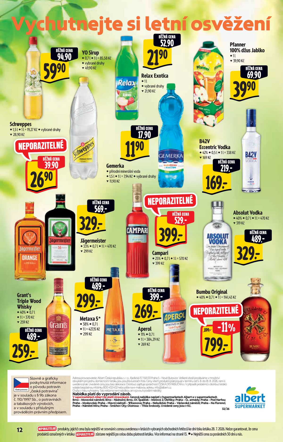 Albert Supermarket katalog Brand od 5.8. do 18.8.2026 strana 12