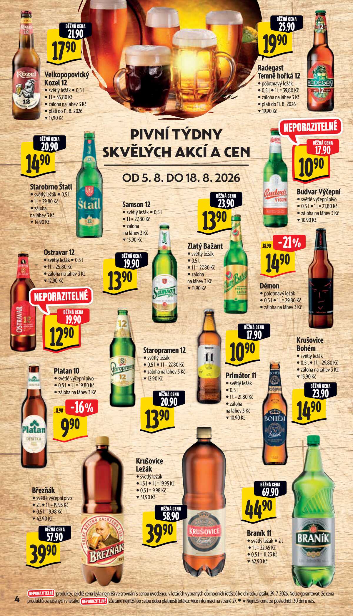 Albert  Hypermarket od 5.8. do 11.8.2026 strana 4