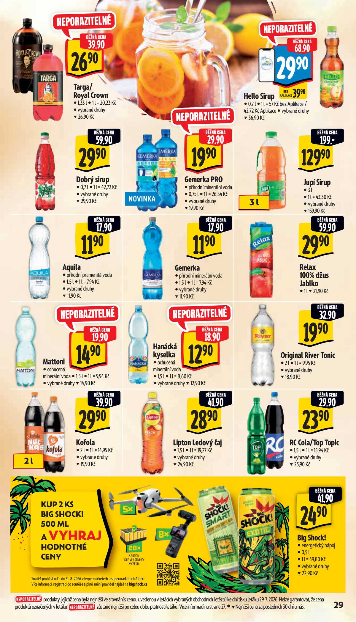 Albert  Hypermarket od 5.8. do 11.8.2026 strana 33