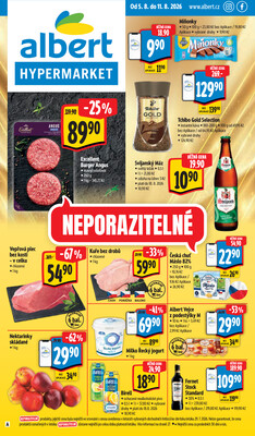 Albert  Hypermarket od 5.8. do 11.8.2026