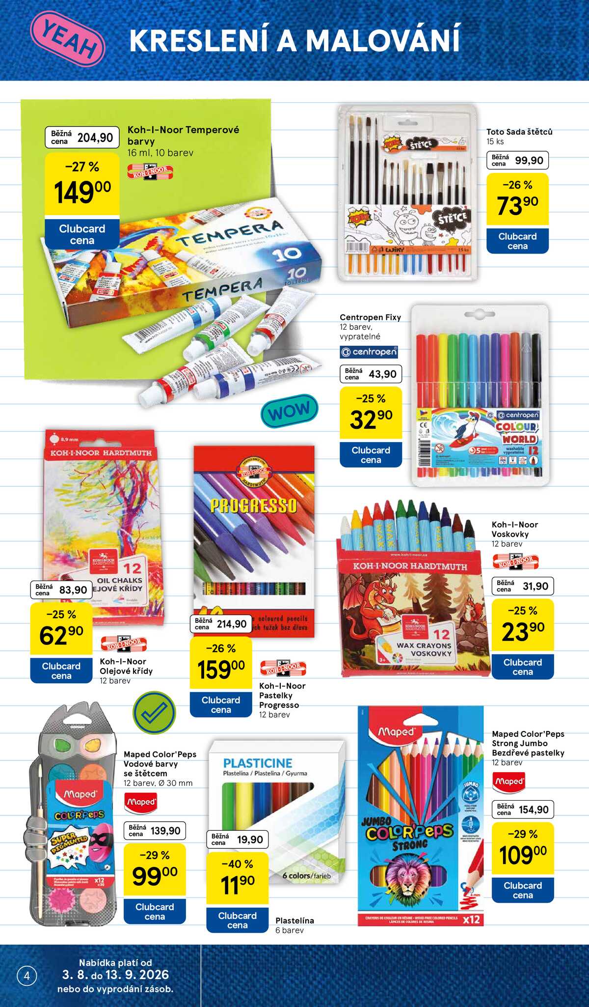 Tesco SPECIÁL hypermarkety  od 3.8. do 13.9.2026 strana 4