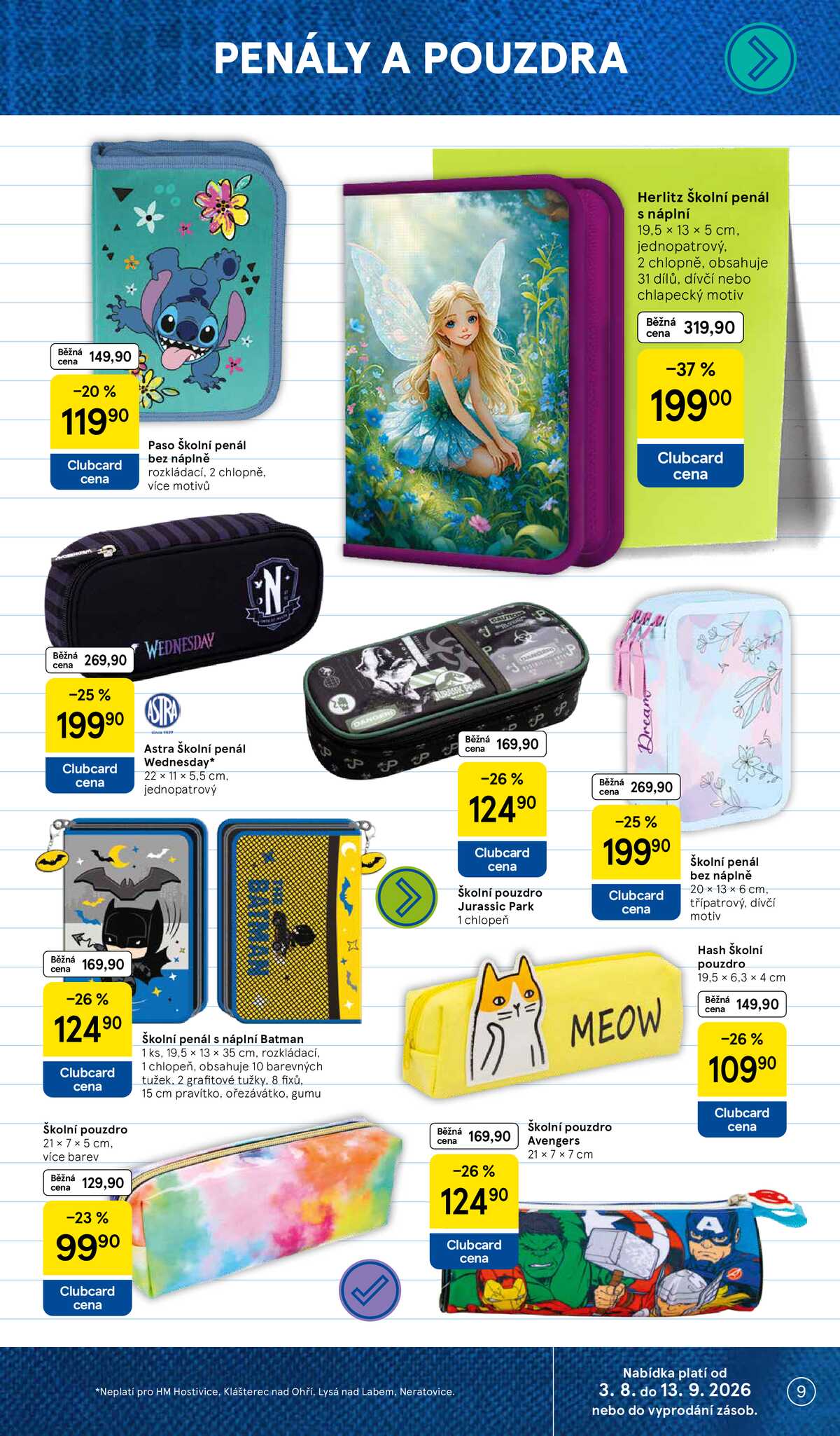 Tesco SPECIÁL hypermarkety  od 3.8. do 13.9.2026 strana 9
