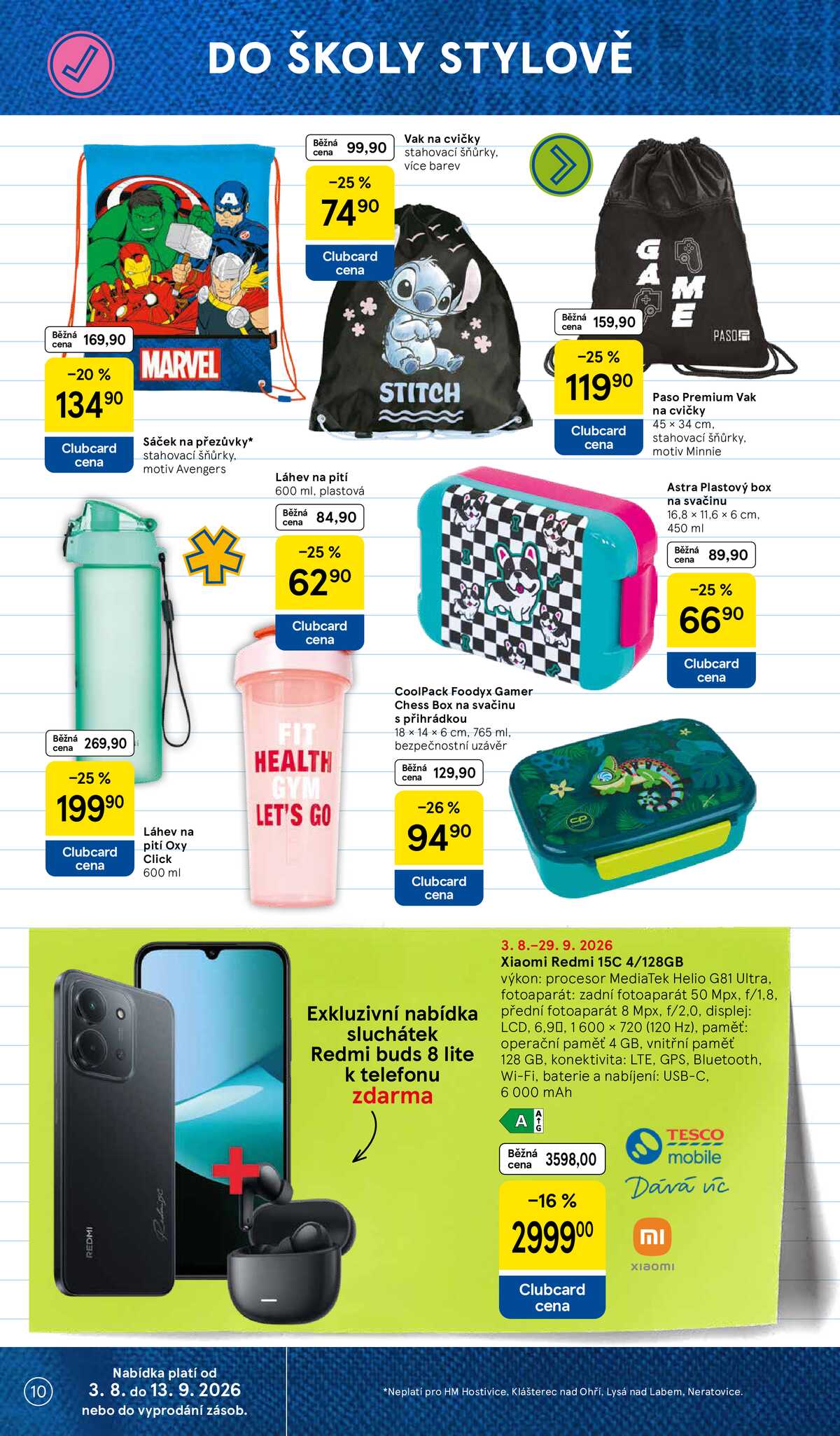 Tesco SPECIÁL hypermarkety  od 3.8. do 13.9.2026 strana 10