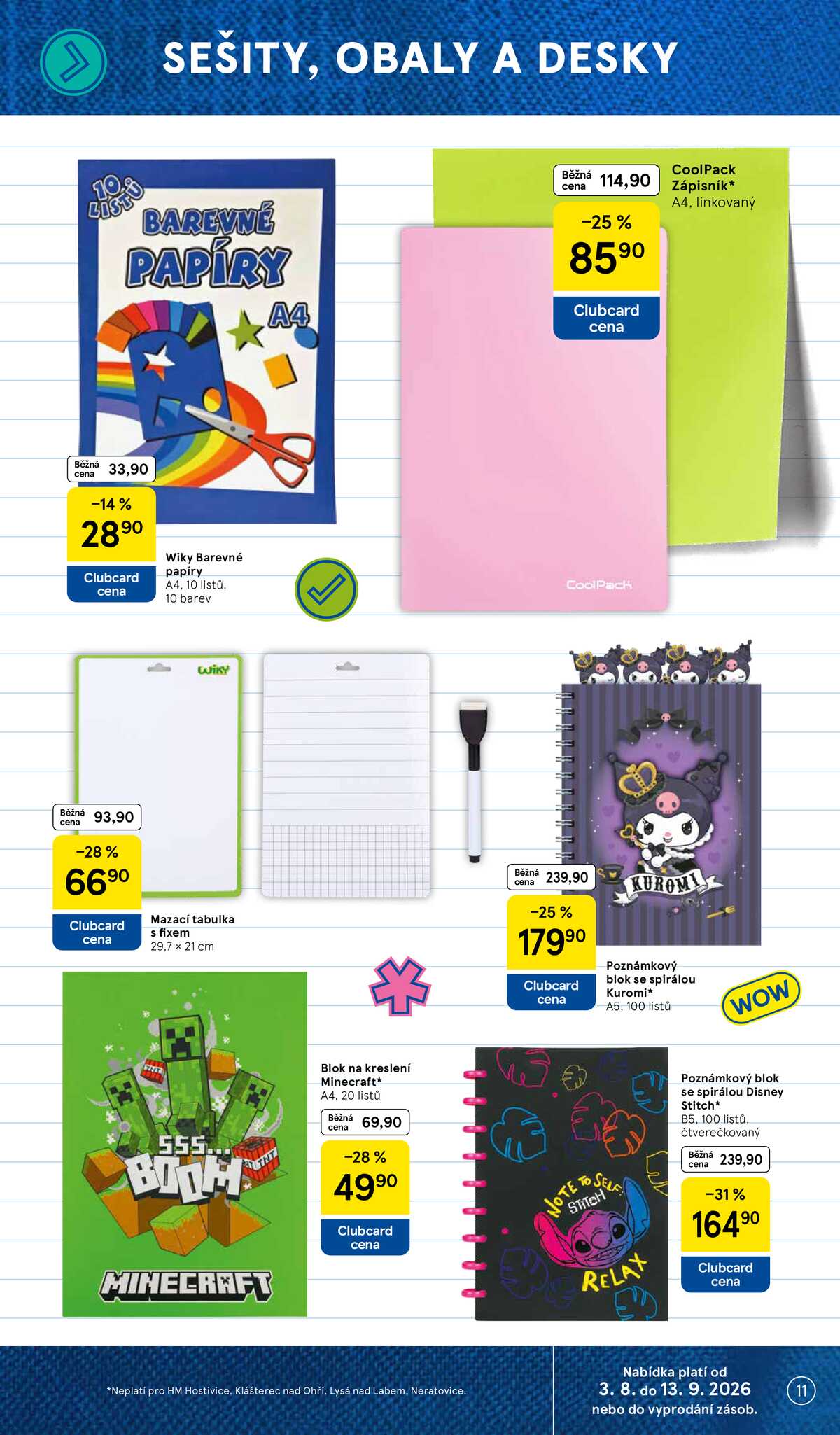 Tesco SPECIÁL hypermarkety  od 3.8. do 13.9.2026 strana 11
