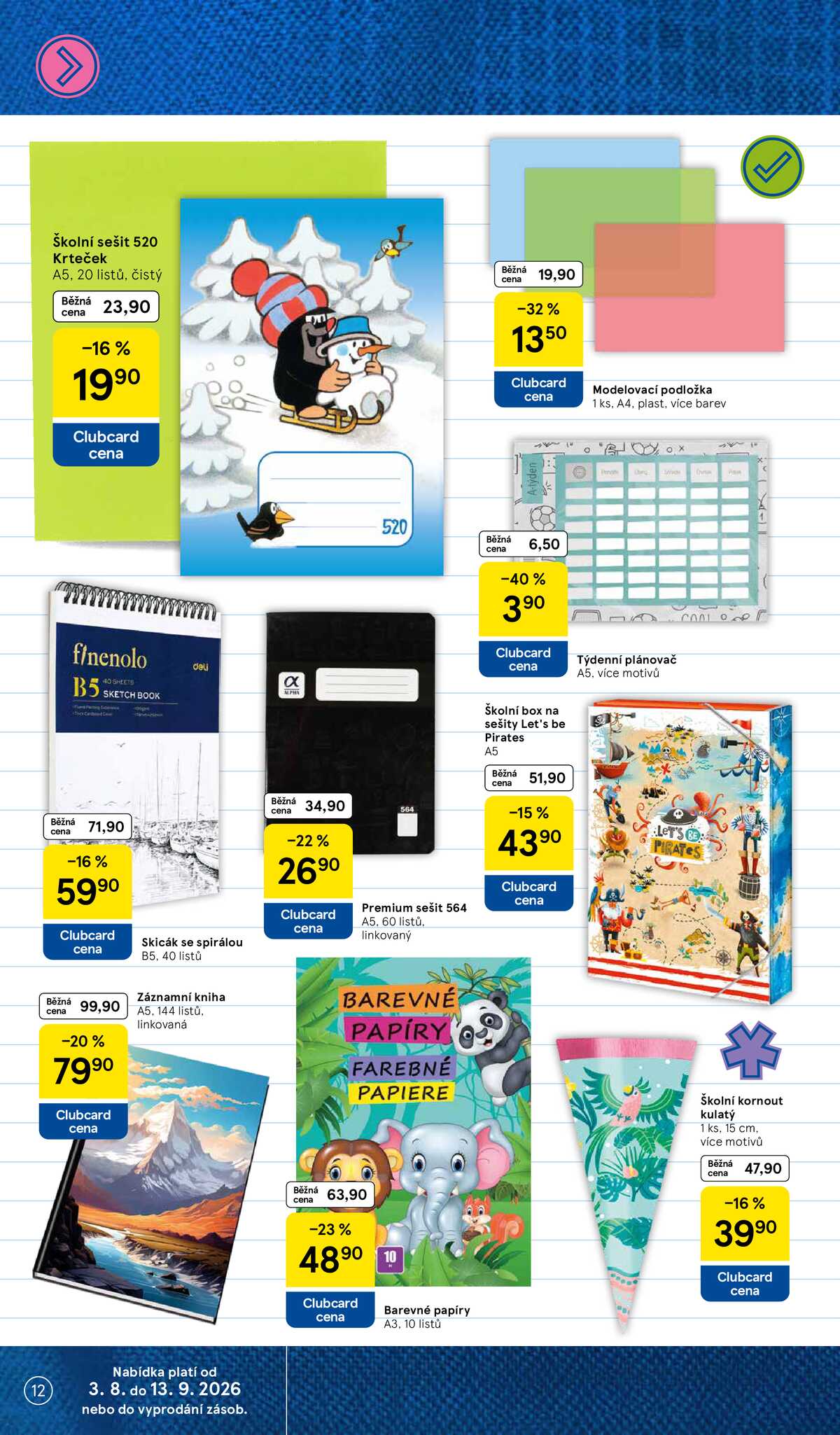 Tesco SPECIÁL hypermarkety  od 3.8. do 13.9.2026 strana 12