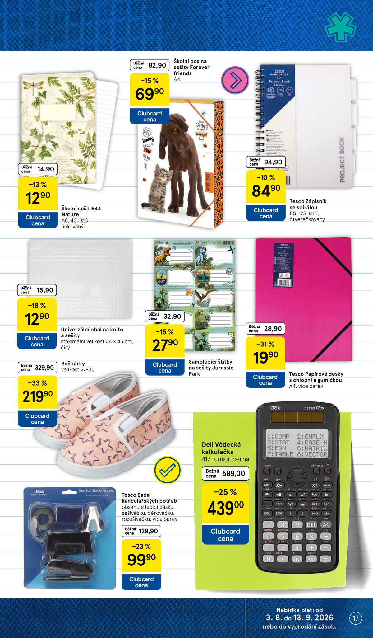 Tesco SPECIÁL hypermarkety  od 3.8. do 13.9.2026 strana 17