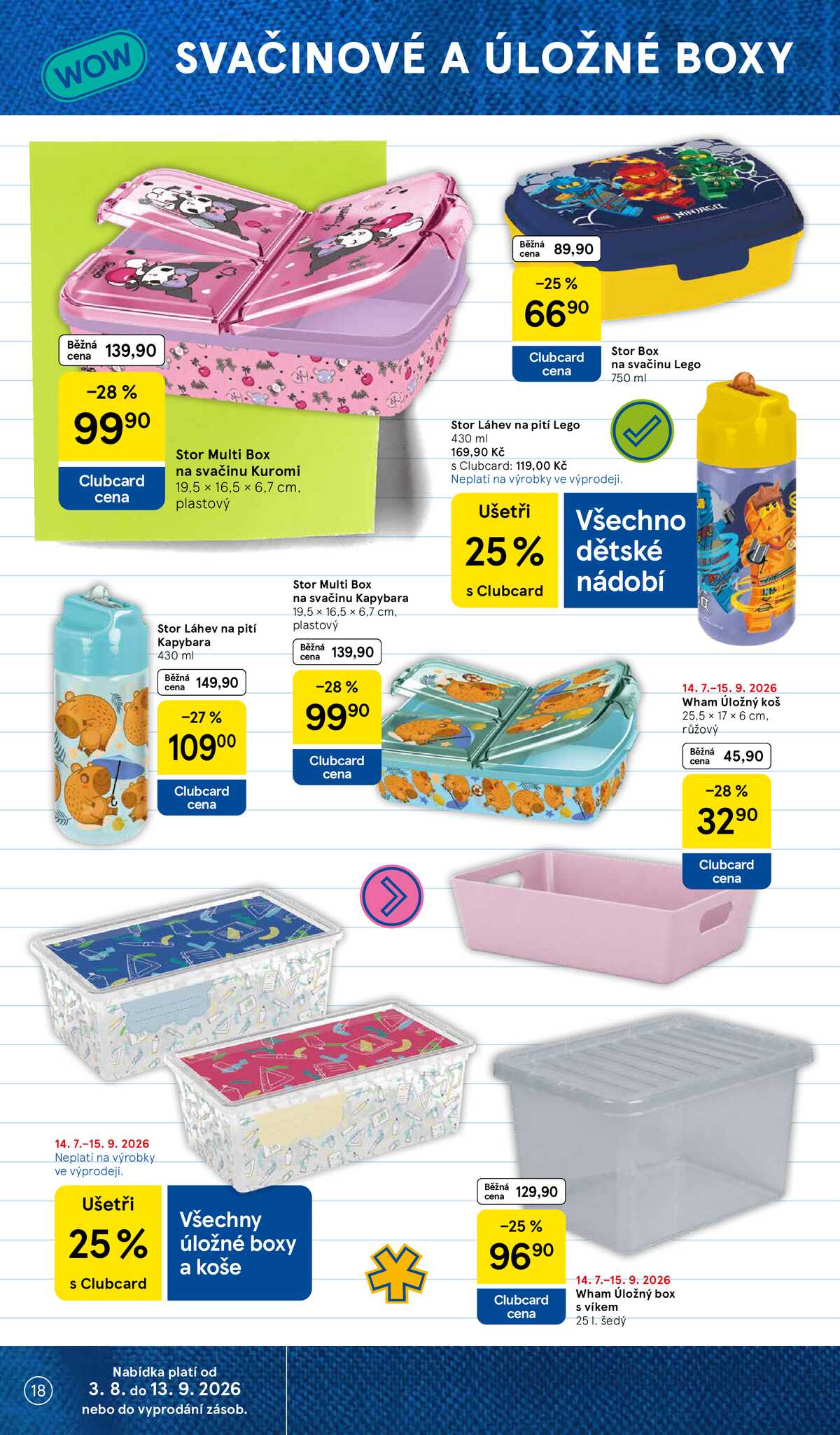 Tesco SPECIÁL hypermarkety  od 3.8. do 13.9.2026 strana 18