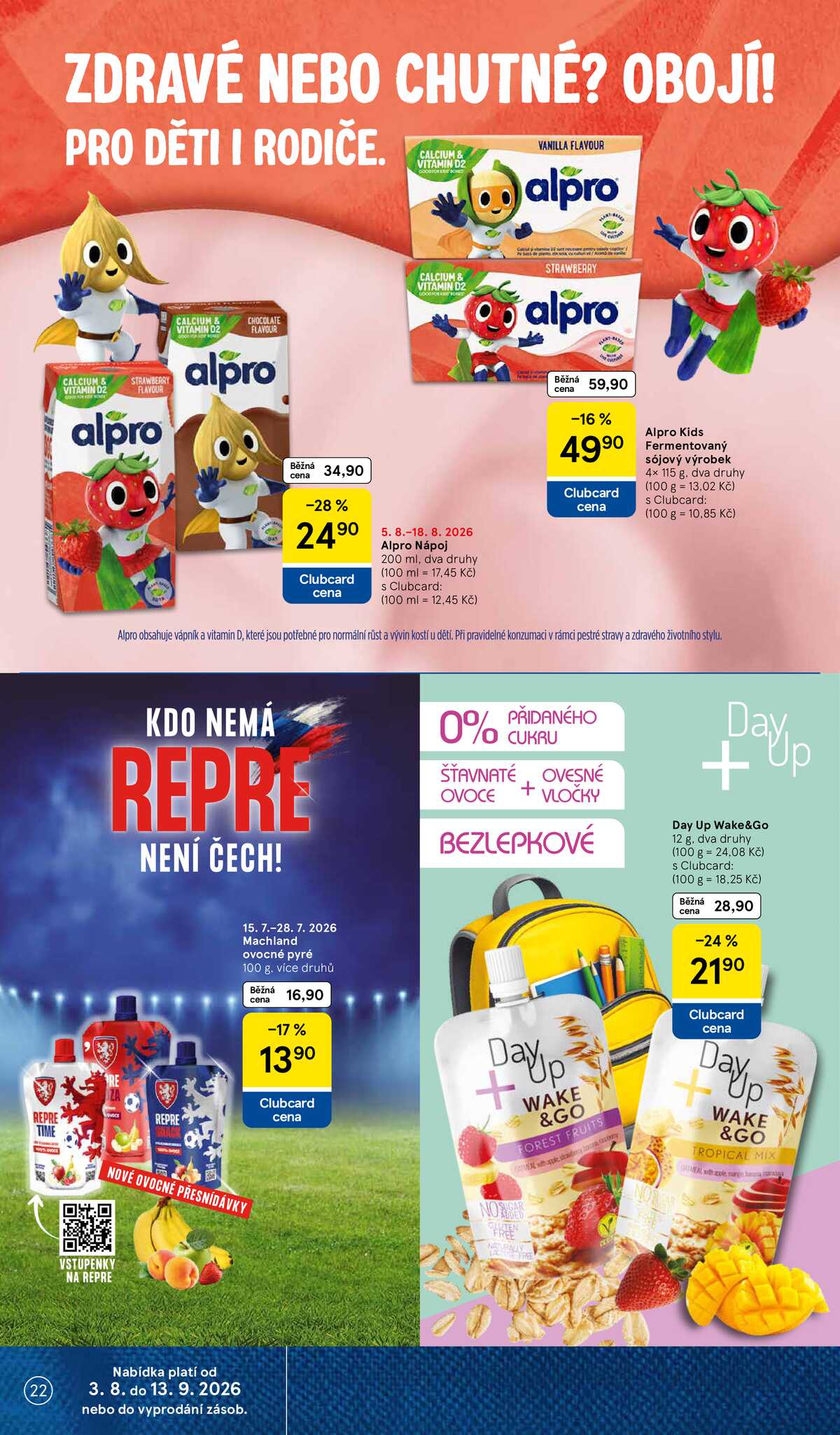 Tesco SPECIÁL hypermarkety  od 3.8. do 13.9.2026 strana 22