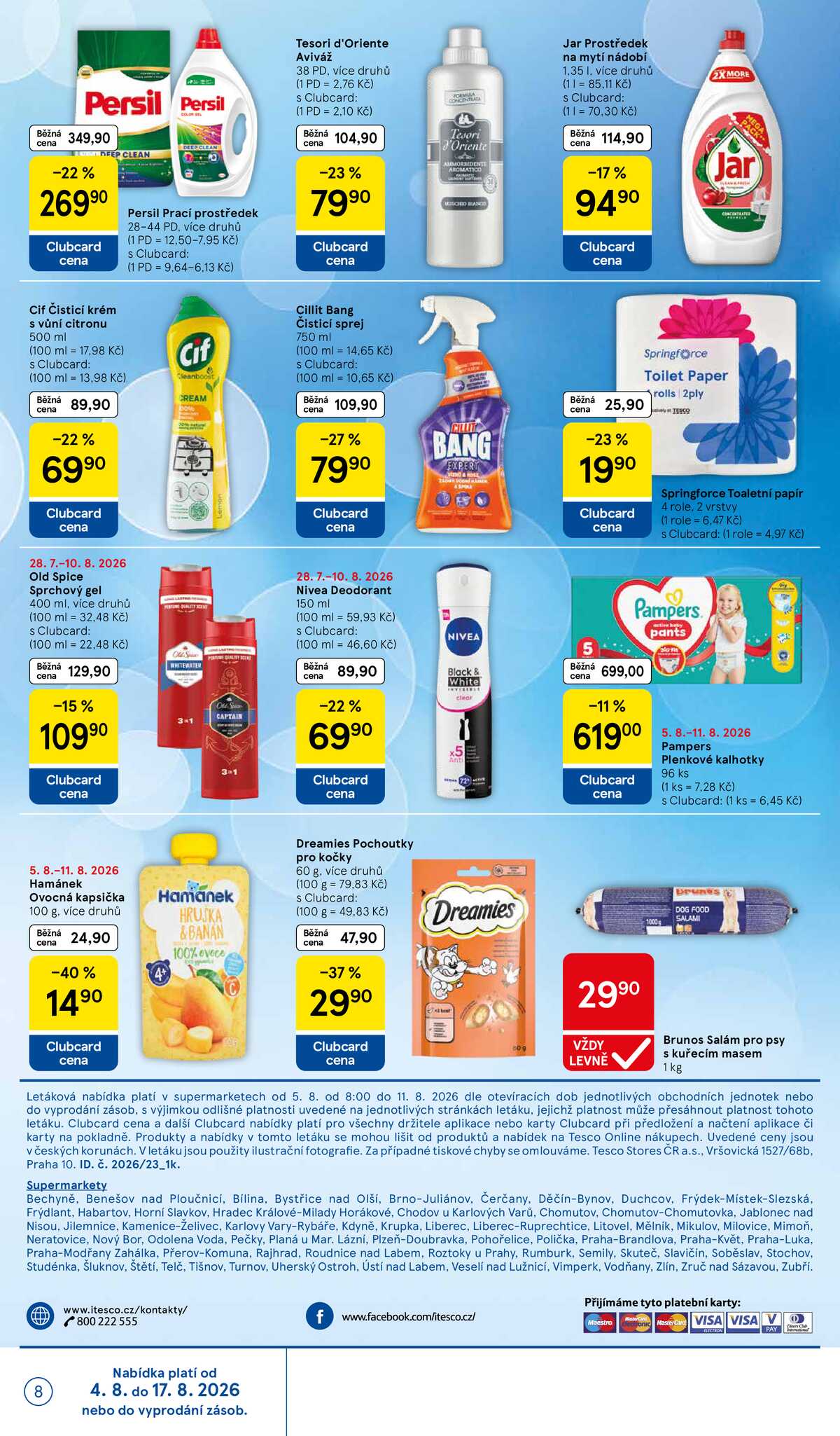 Tesco supermarkety od 5.8. do 11.8.2026 strana 8