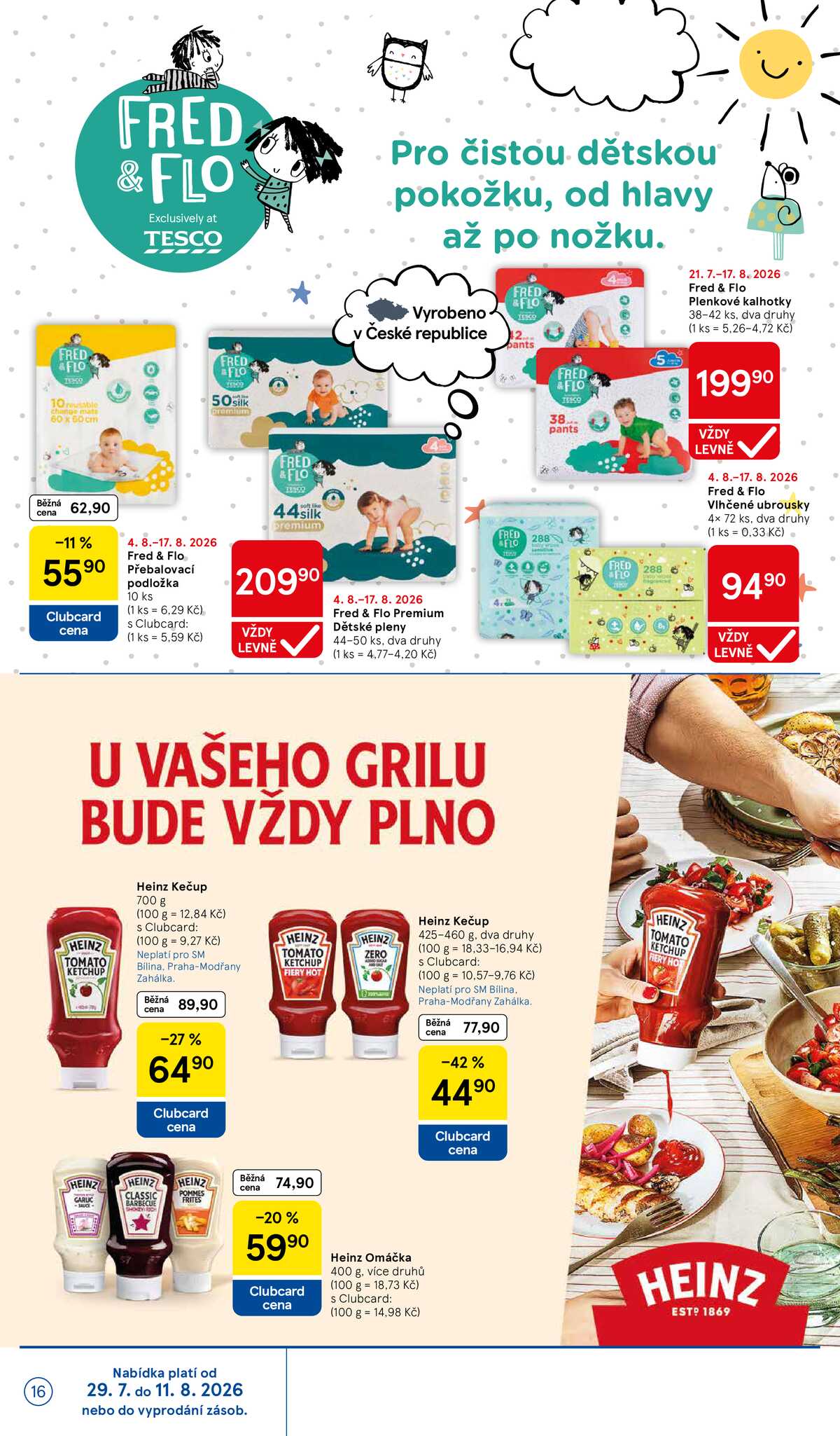 Tesco supermarkety od 5.8. do 11.8.2026 strana 16