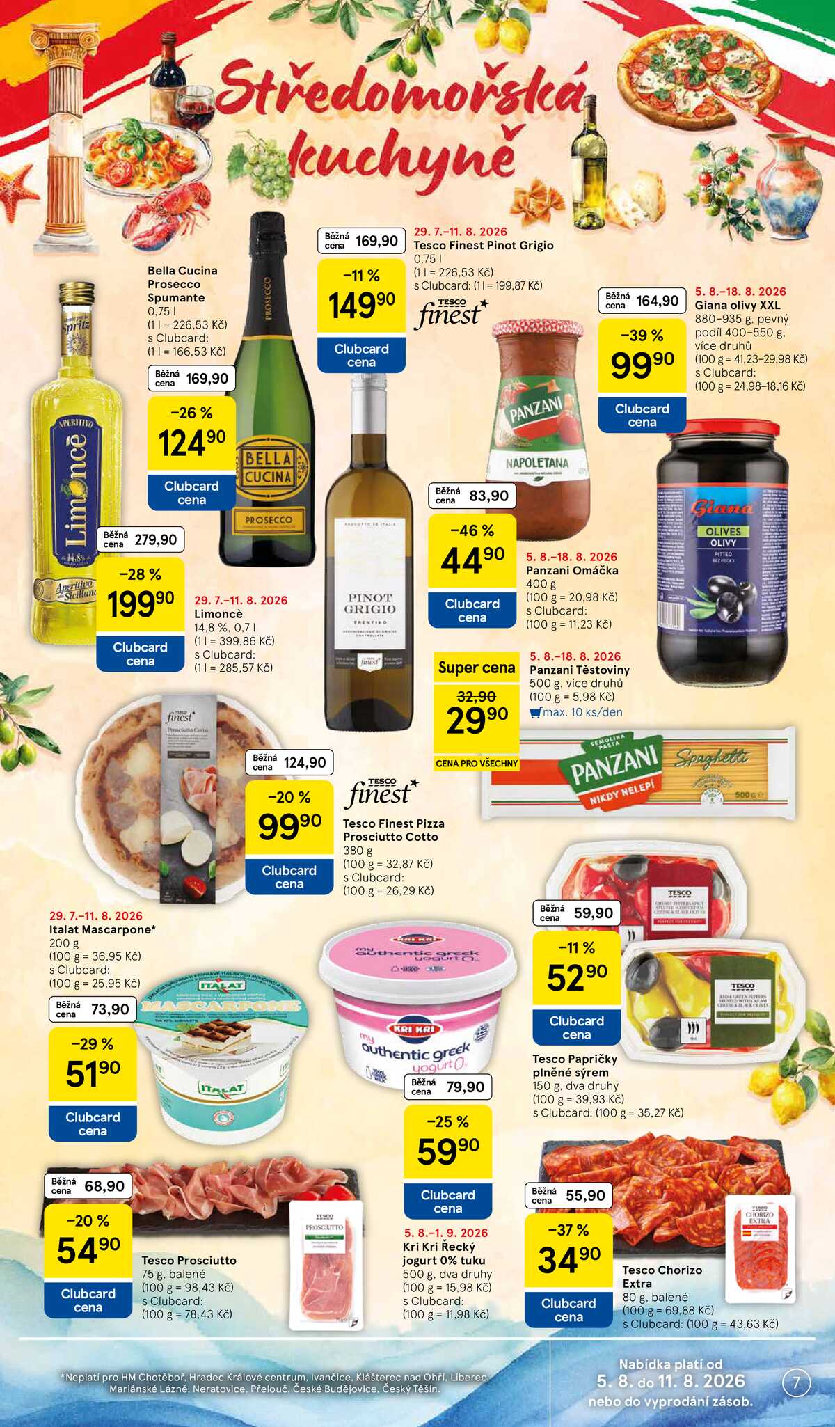 Tesco hypermarkety od 5.8. do 11.8.2026 strana 7