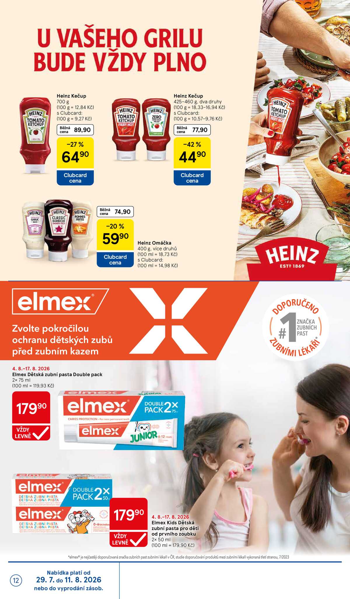Tesco hypermarkety od 5.8. do 11.8.2026 strana 12