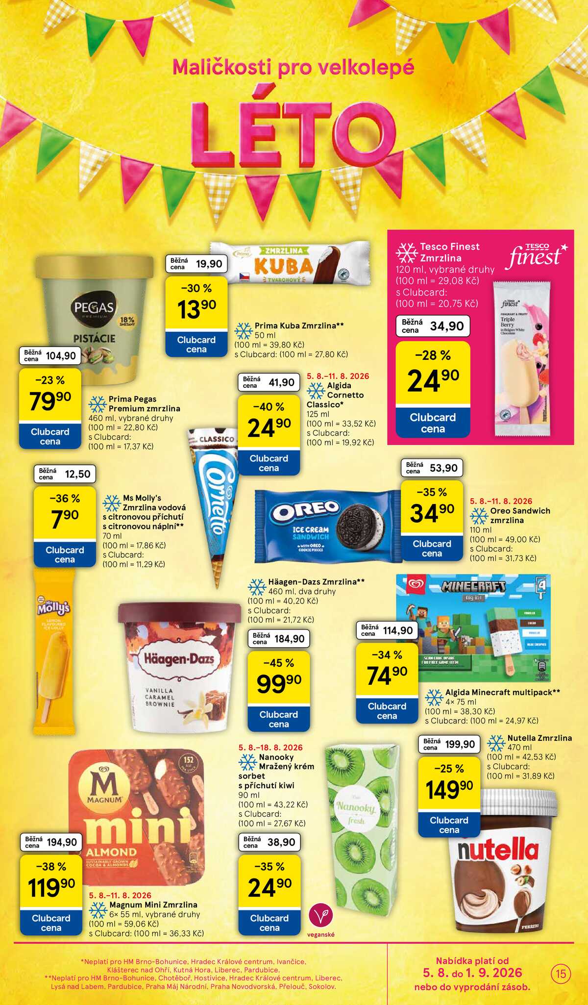 Tesco hypermarkety od 5.8. do 11.8.2026 strana 15