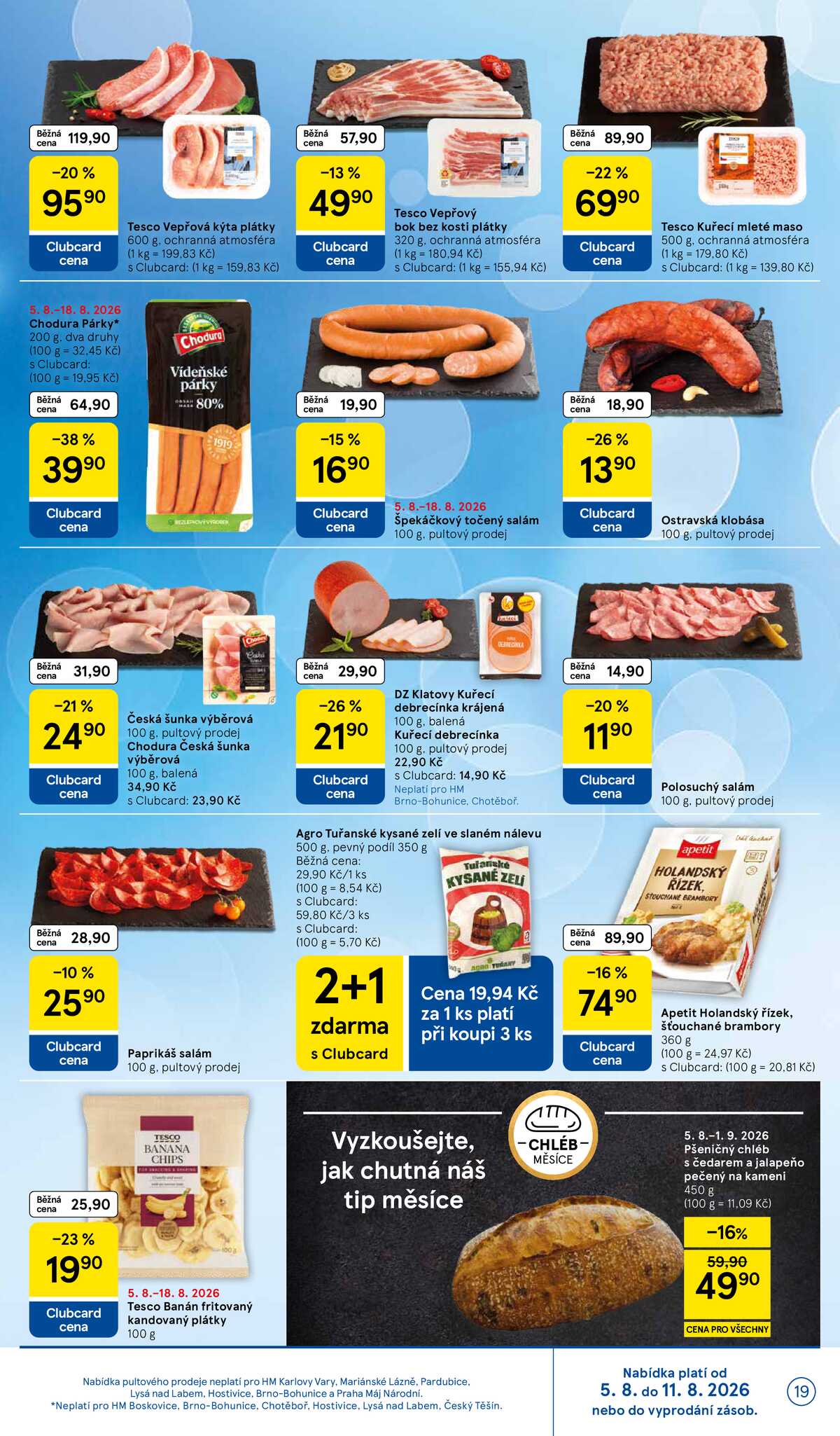 Tesco hypermarkety od 5.8. do 11.8.2026 strana 19