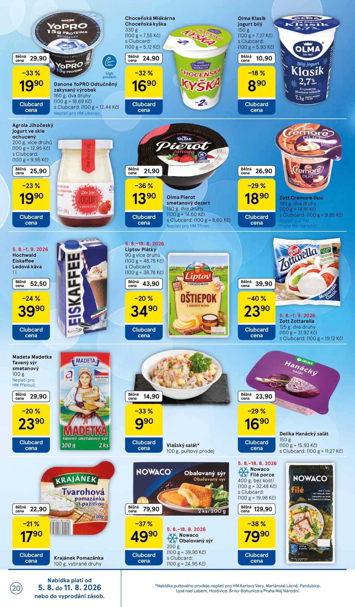 Tesco hypermarkety od 5.8. do 11.8.2026 strana 20