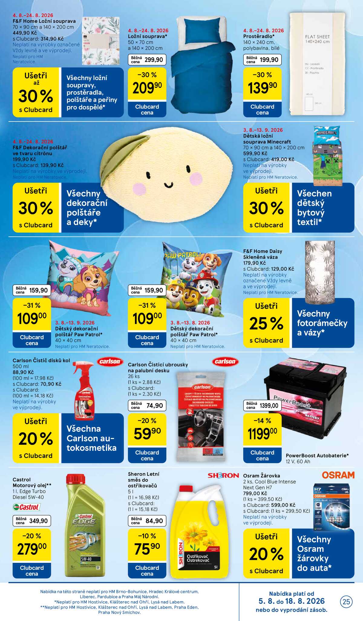 Tesco hypermarkety od 5.8. do 11.8.2026 strana 25
