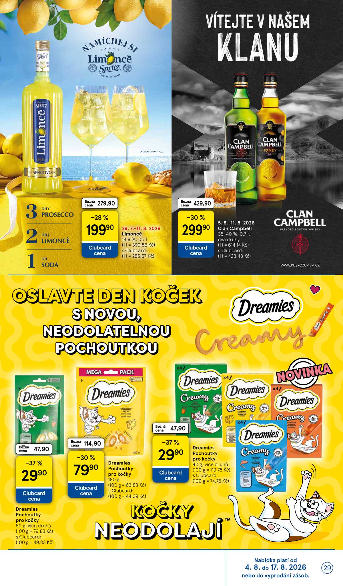 Tesco hypermarkety od 5.8. do 11.8.2026 strana 29