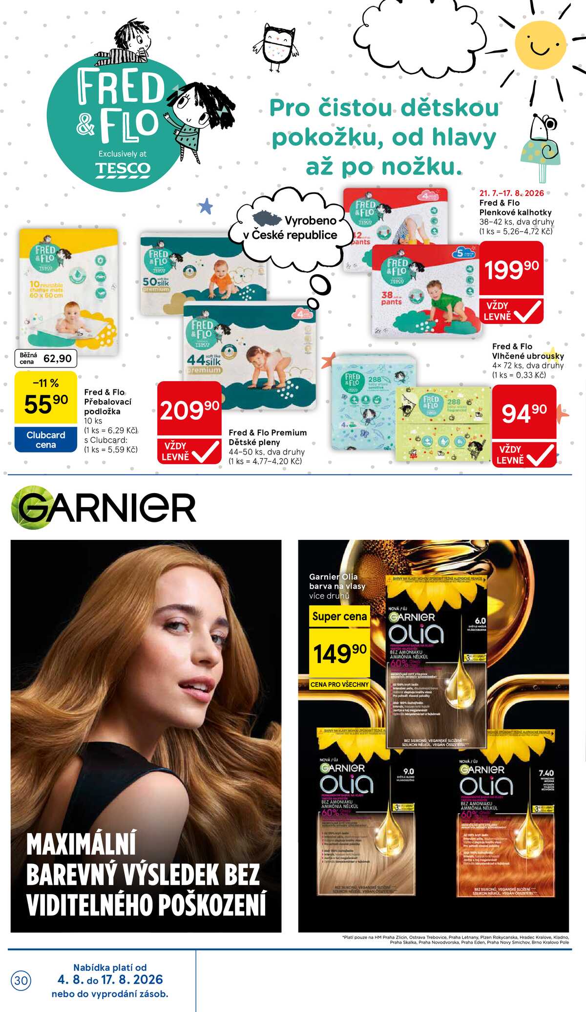 Tesco hypermarkety od 5.8. do 11.8.2026 strana 30
