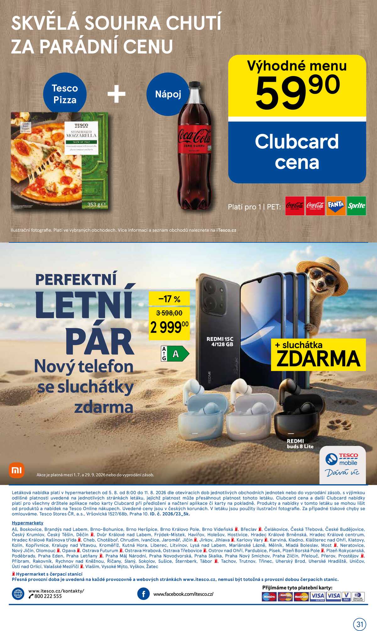 Tesco hypermarkety od 5.8. do 11.8.2026 strana 31