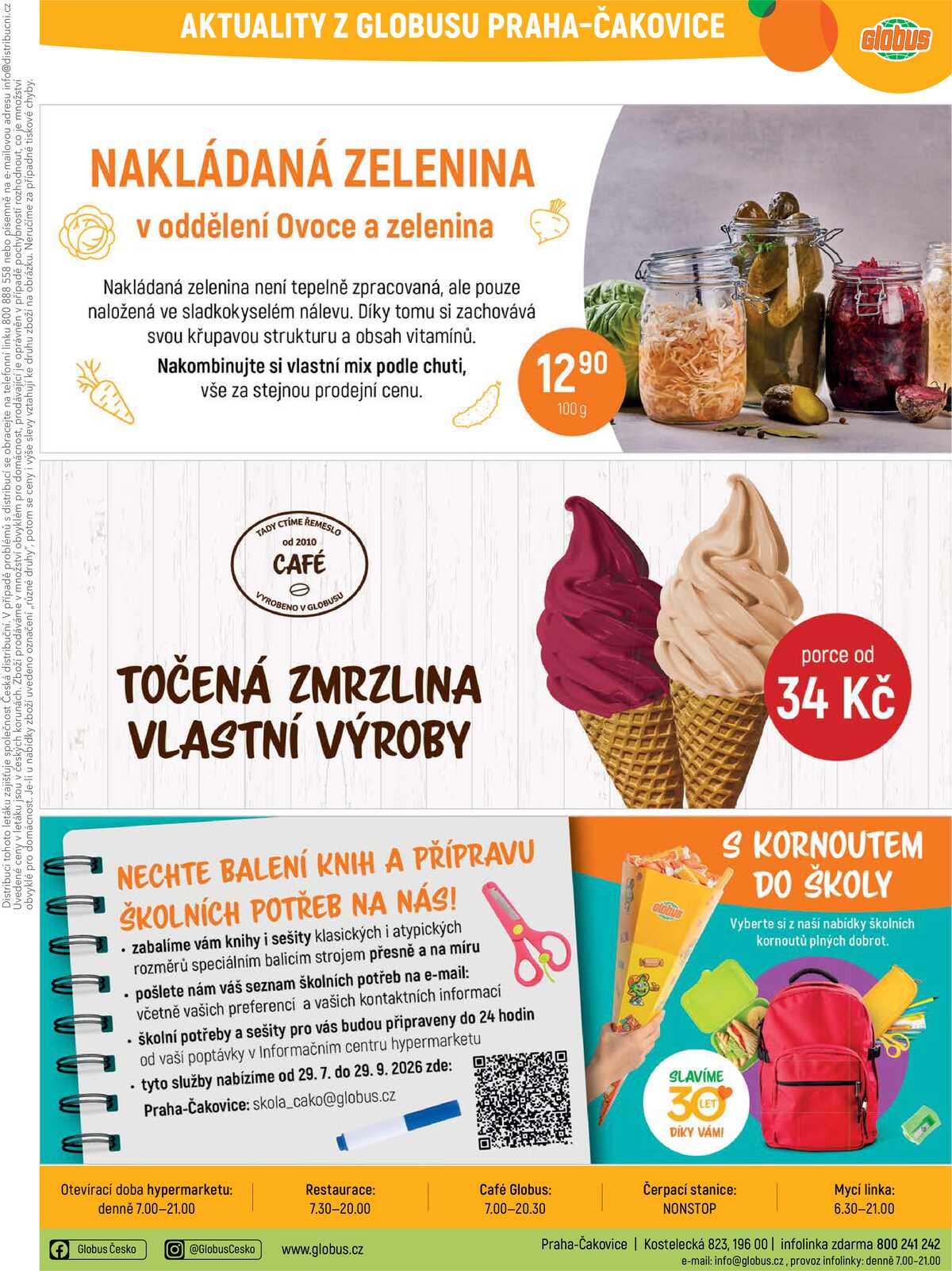 Akční leták Globus 5.8. - 11.8.2026 - Globus Praha - Čakovice strana 35
