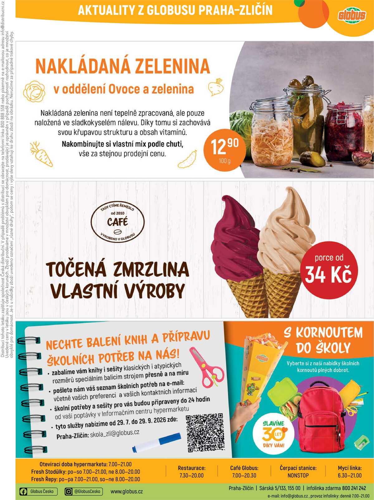 Akční leták Globus 5.8. - 11.8.2026 - Globus Praha - Zličín strana 35