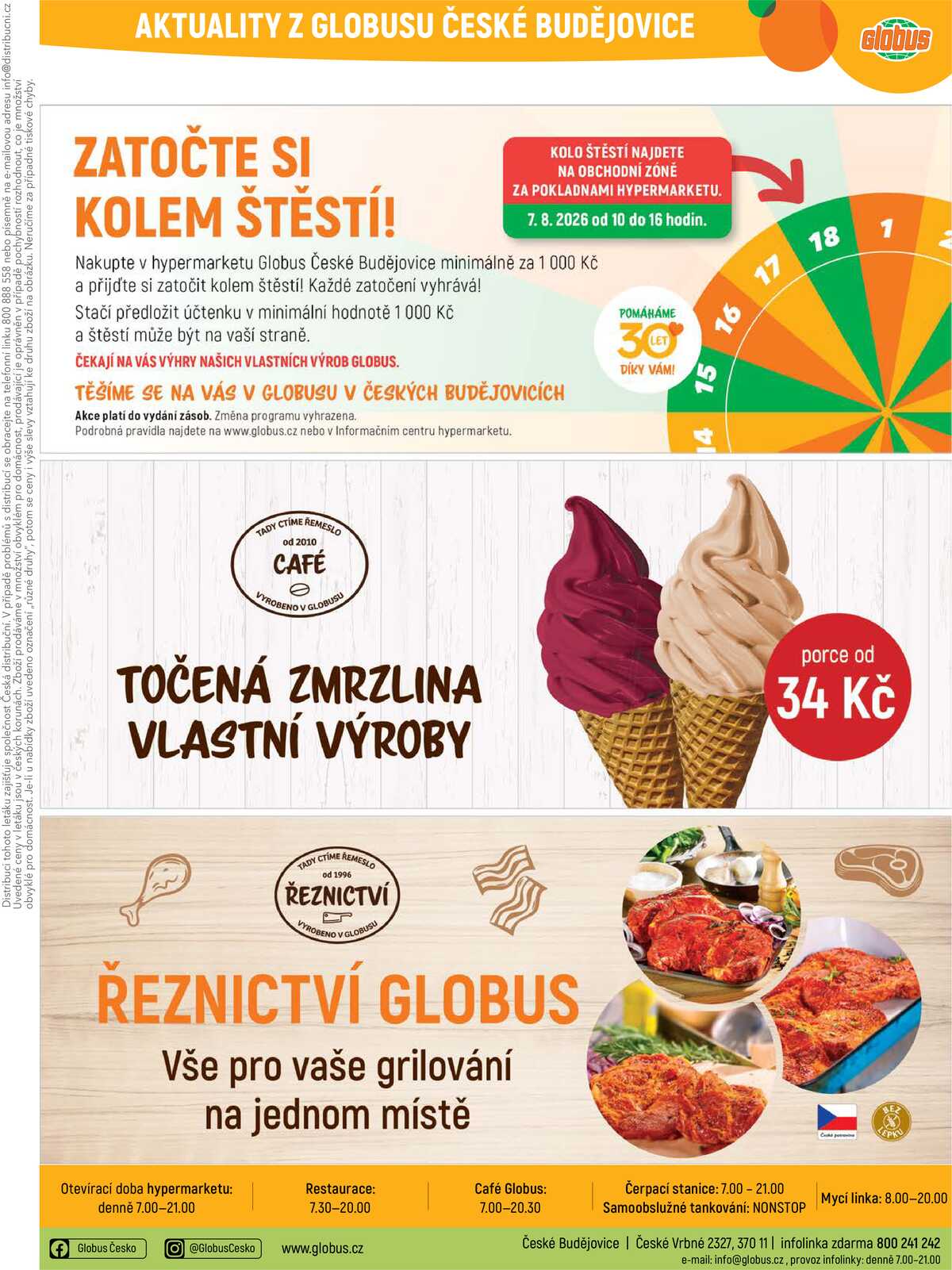 Akční leták Globus 5.8. - 11.8.2026 - Globus České Budějovice strana 35