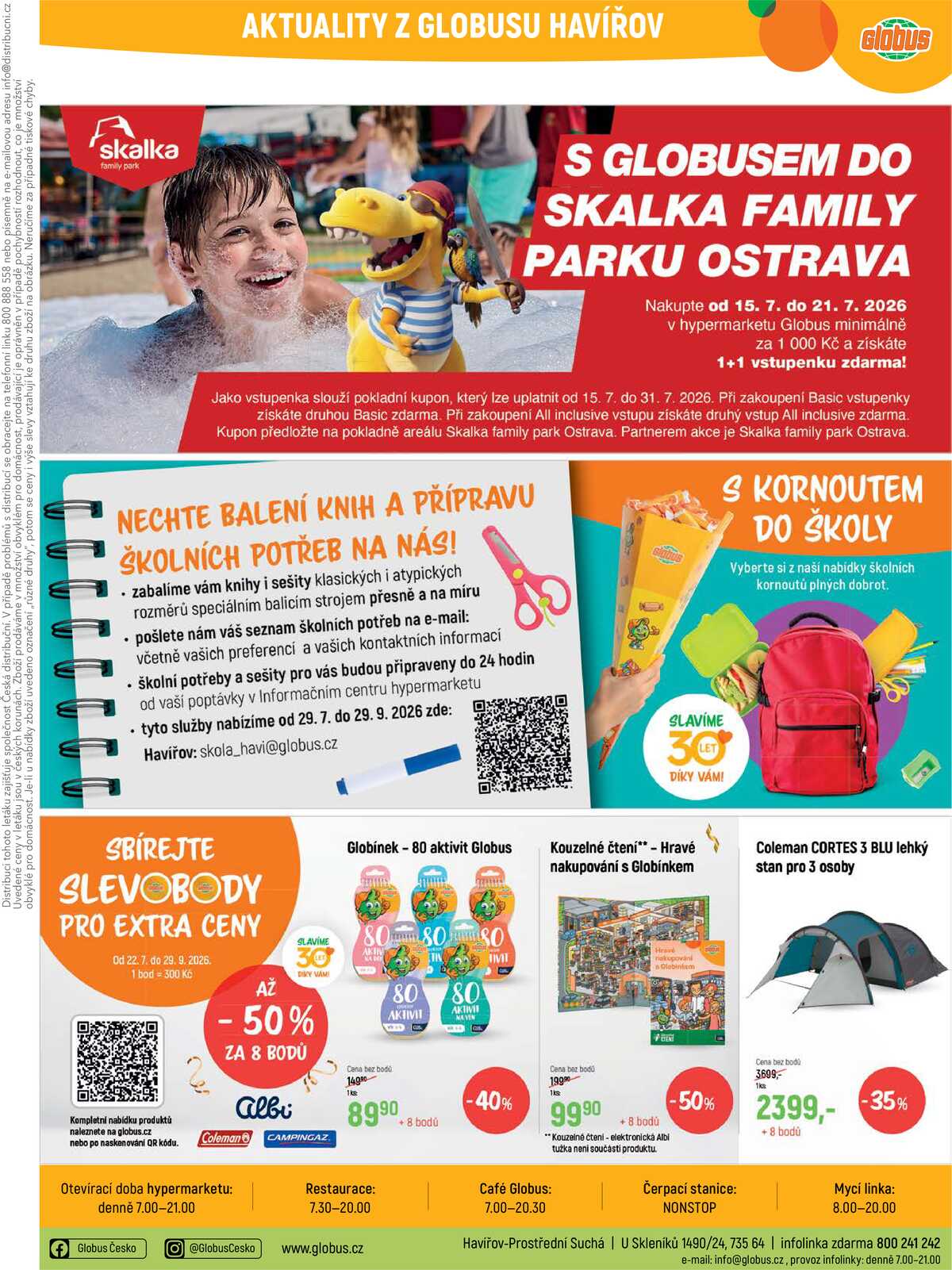Akční leták Globus 5.8. - 11.8.2026 - Globus Havířov strana 35