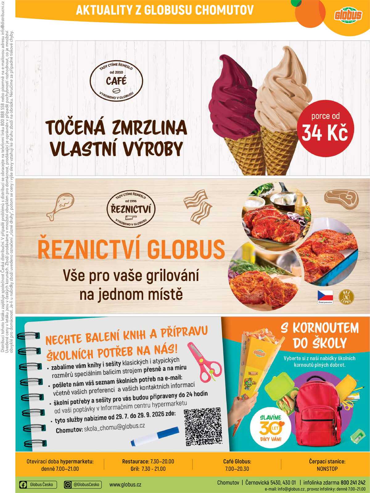 Akční leták Globus 5.8. - 11.8.2026 - Globus Chomutov strana 35