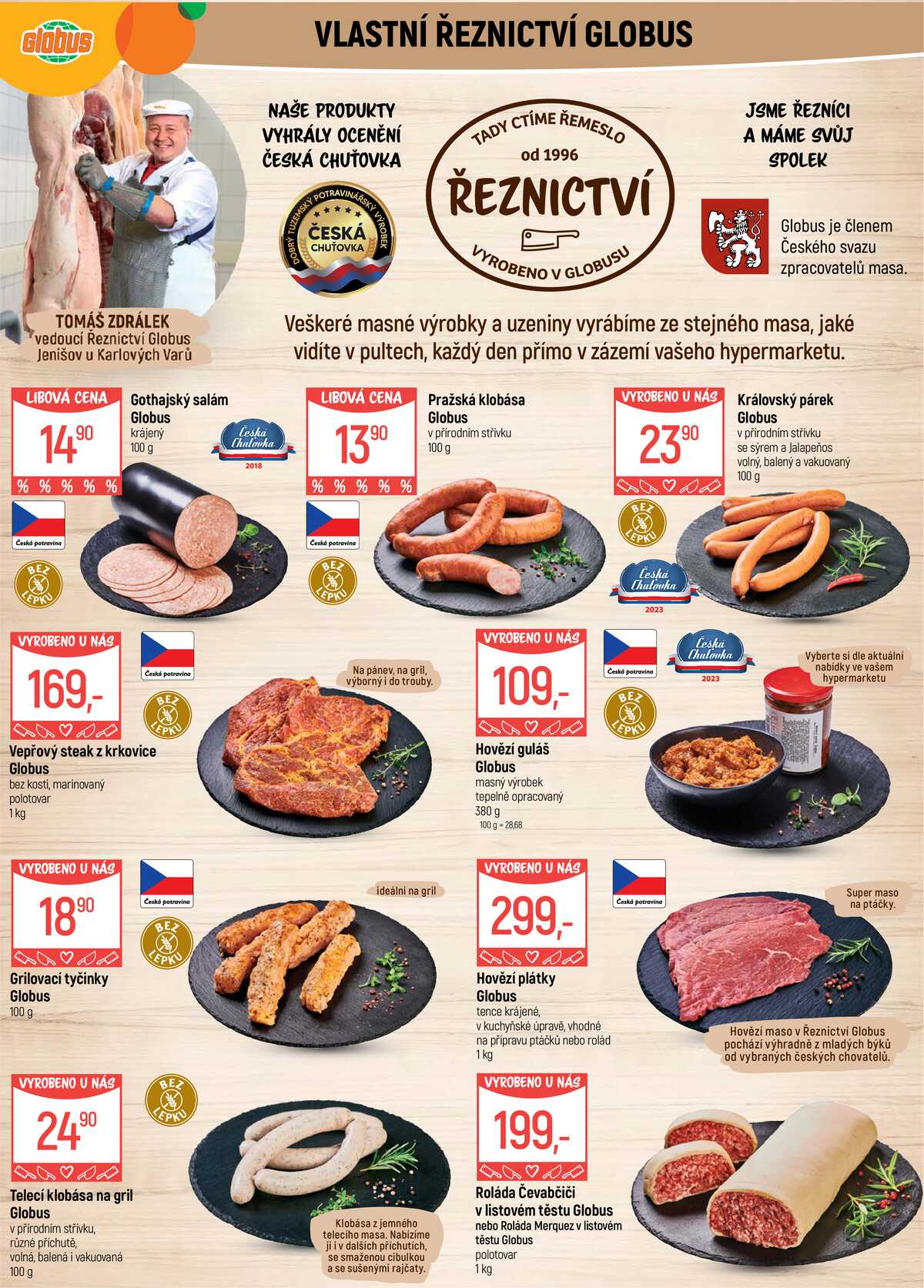 Akční leták Globus 5.8. - 11.8.2026 - Globus Jenišov u Karlových Varů strana 5
