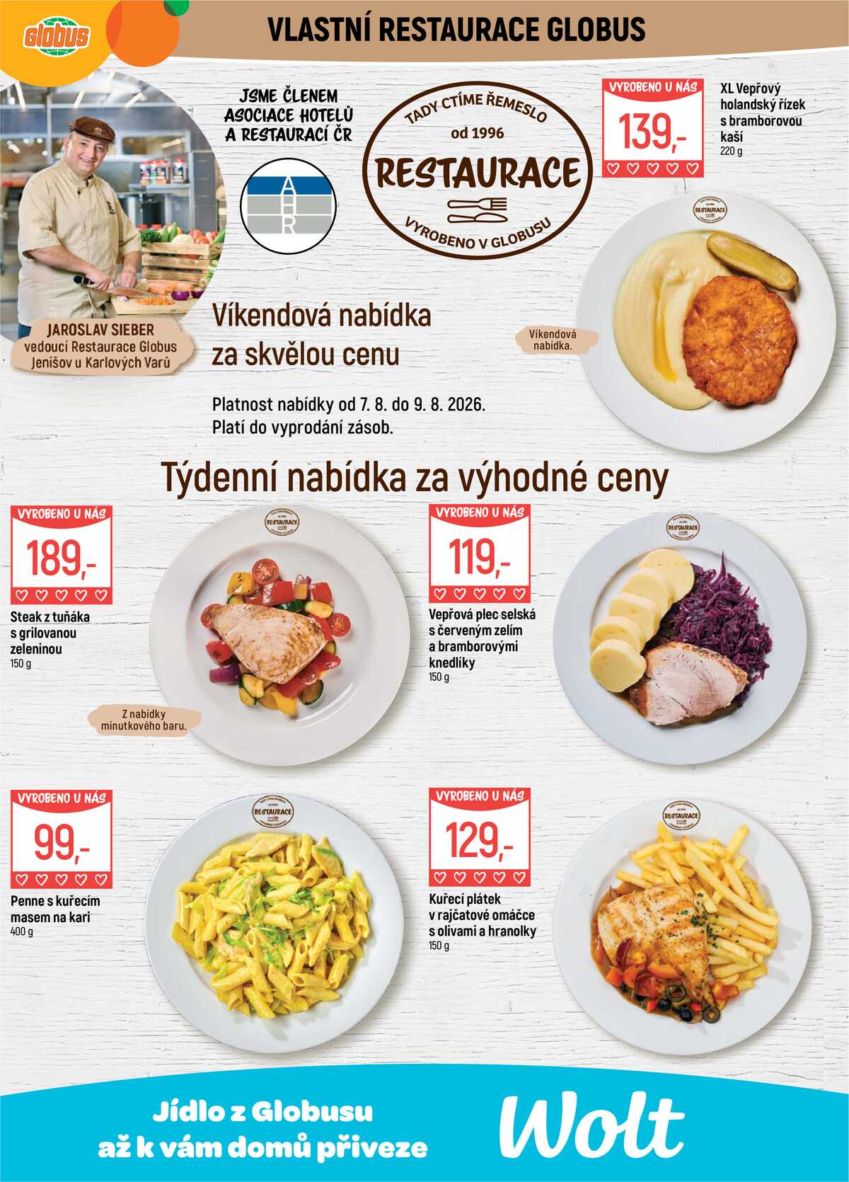 Akční leták Globus 5.8. - 11.8.2026 - Globus Jenišov u Karlových Varů strana 7