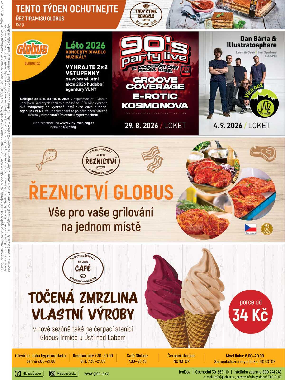 Akční leták Globus 5.8. - 11.8.2026 - Globus Jenišov u Karlových Varů strana 35