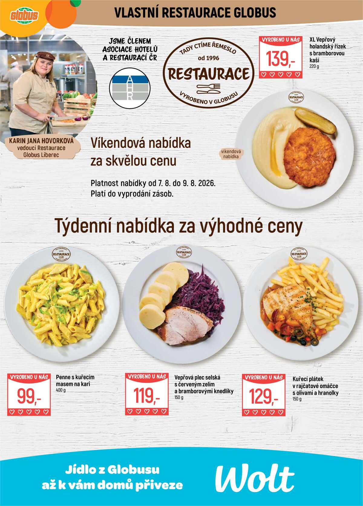 Akční leták Globus 5.8. - 11.8.2026 - Globus Liberec strana 7