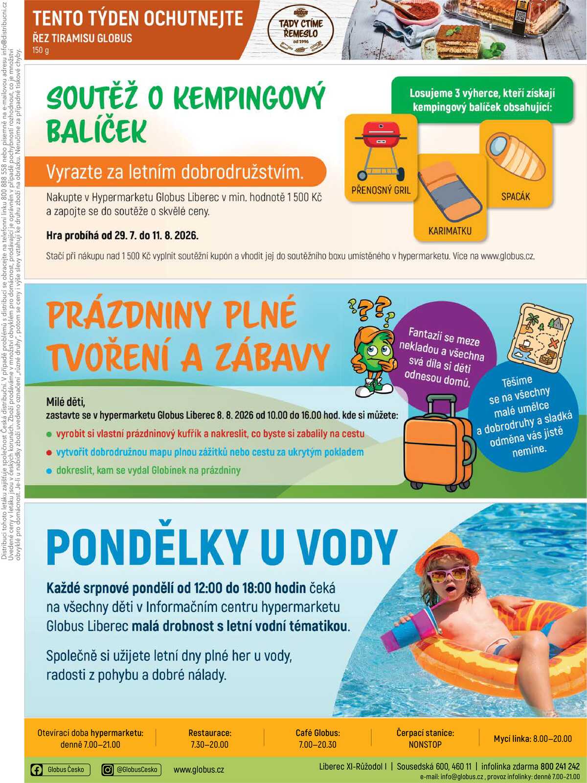 Akční leták Globus 5.8. - 11.8.2026 - Globus Liberec strana 35