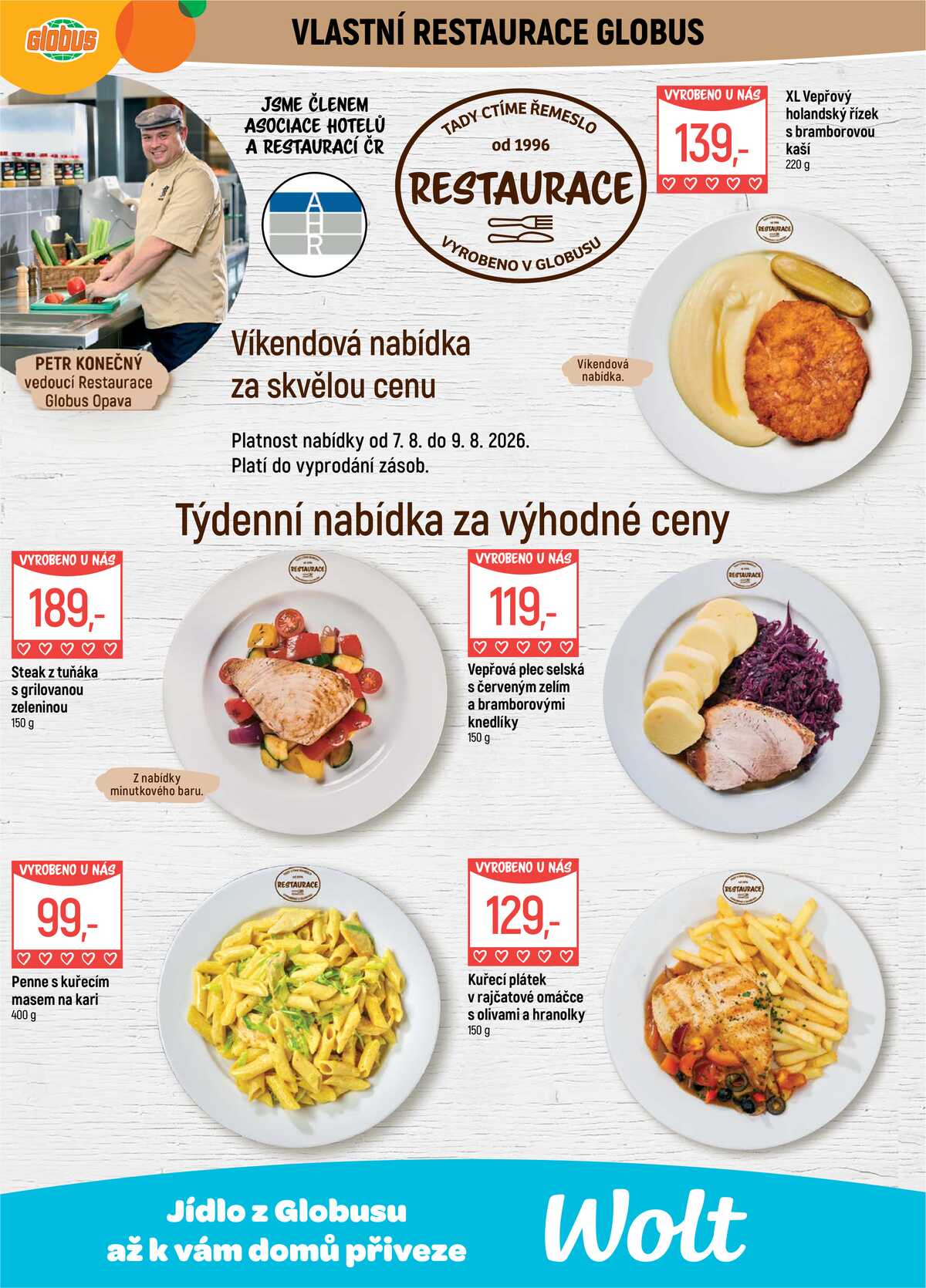 Akční leták Globus 5.8. - 11.8.2026 - Globus Opava strana 7